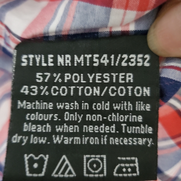 Motogear Boys sz Small Plaid Shirt - Picture 3 of 5